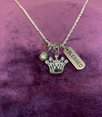 Load image into Gallery viewer, Silver Inspirational Charm Necklace
