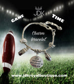 Load image into Gallery viewer, Football Charm Bracelets
