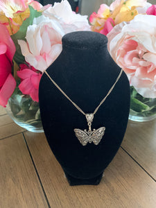 JDK Butterfly Pendant 🦋 Necklace