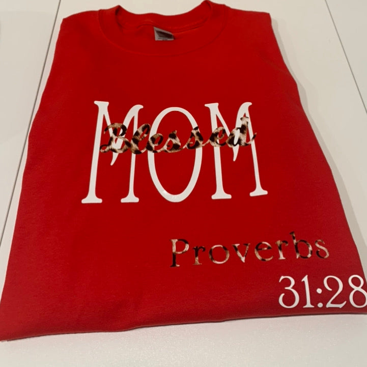 Blessed Mom T-Shirt - Queen Collection